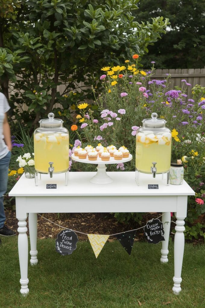 Lemonade & Dessert Stand