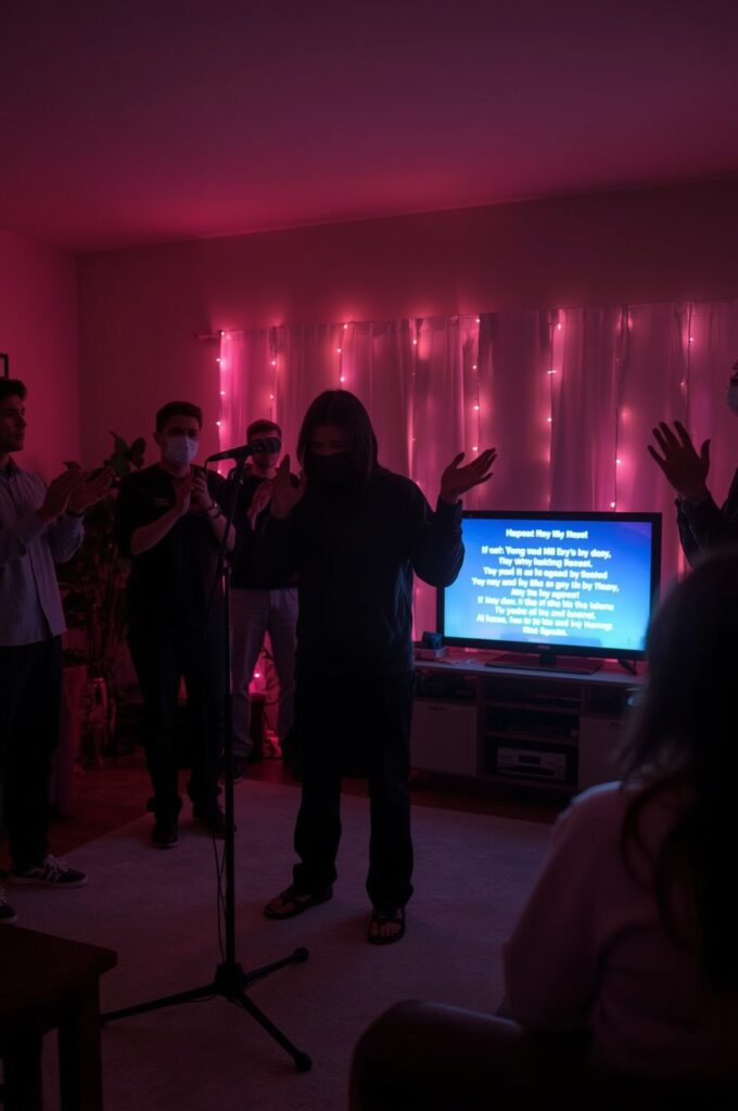 Karaoke Night at Home