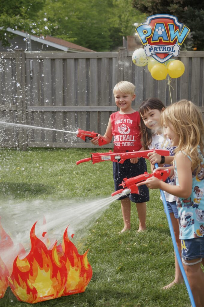 Marshall’s Fire Hose Water Game