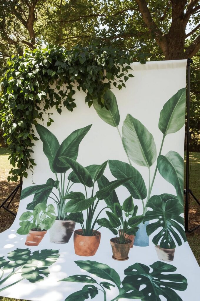 Botanical Print Backdrops