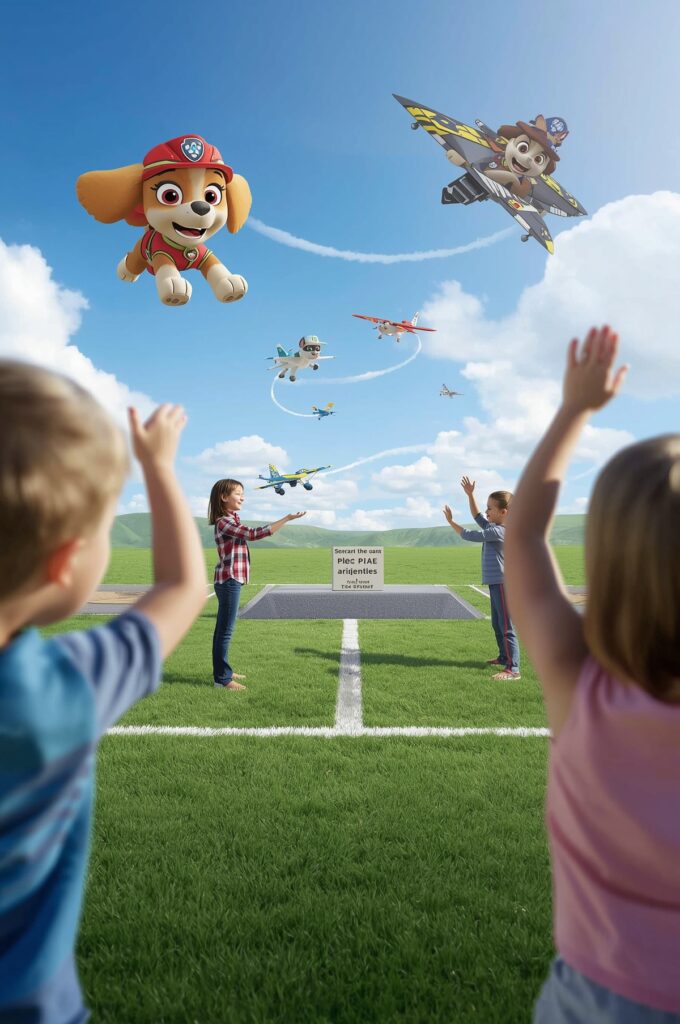 Skye’s Flight Adventure (Paper Plane Contest)