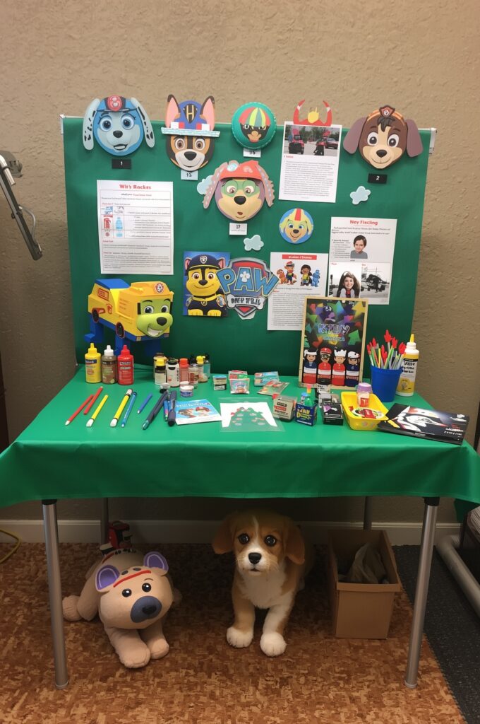 Rocky’s Recycling Craft Table