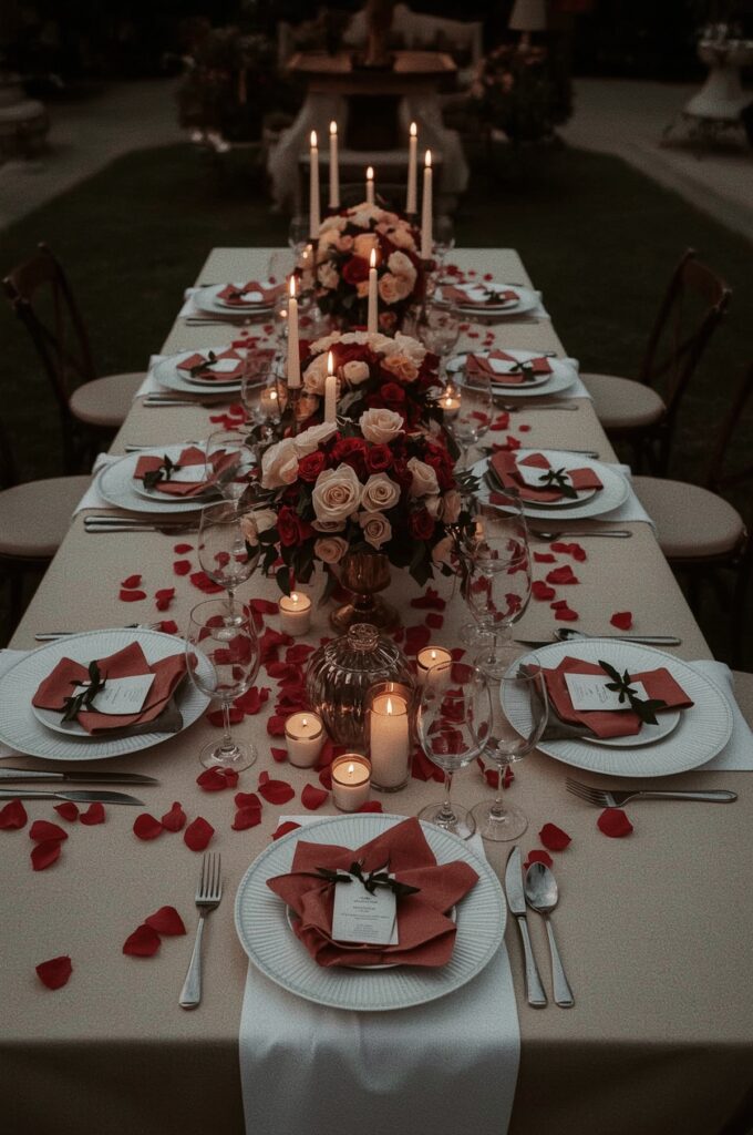 Rose Garden Dinner Celebration
