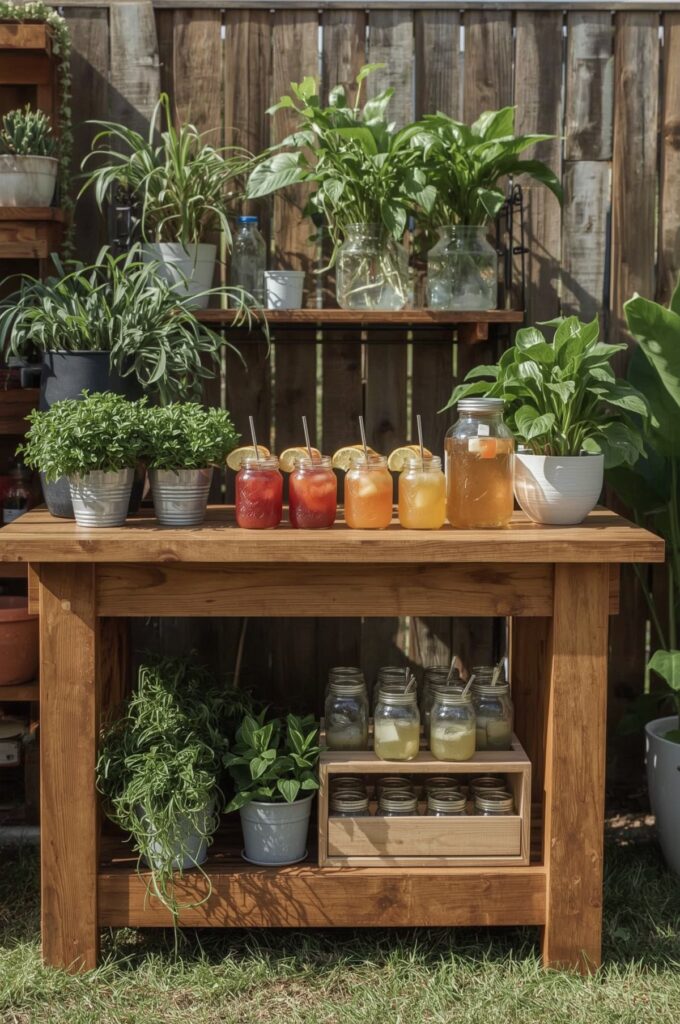 Garden Bar with Signature Mocktails