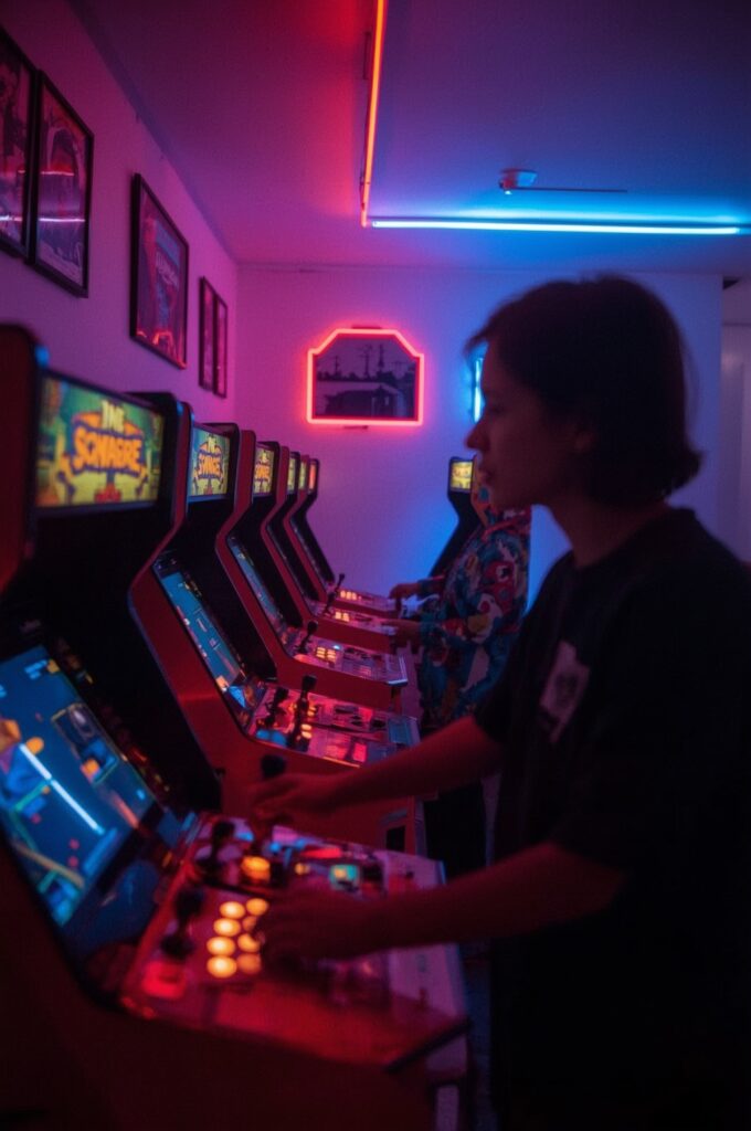 Retro Arcade Game Party