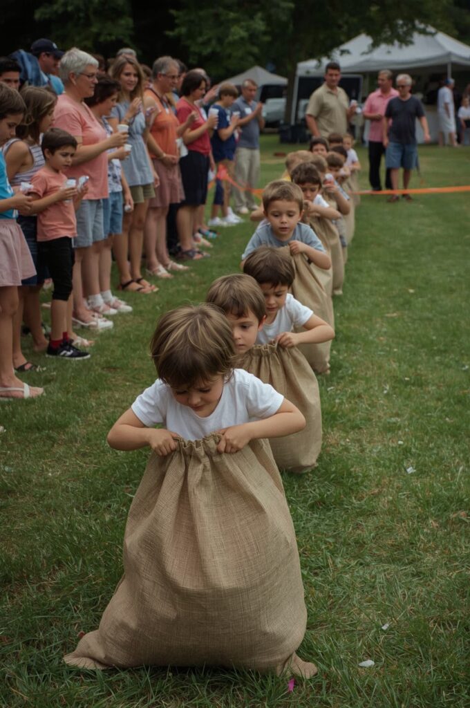 Sack Race Tournament