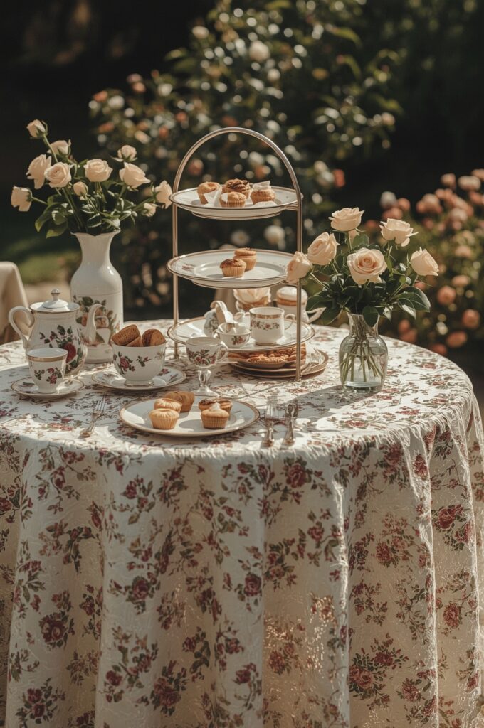 Vintage Tea Party in the Garden