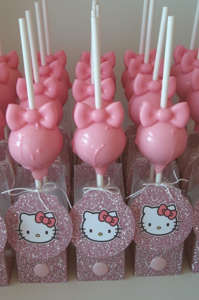 Bow-Topped Cake Pops