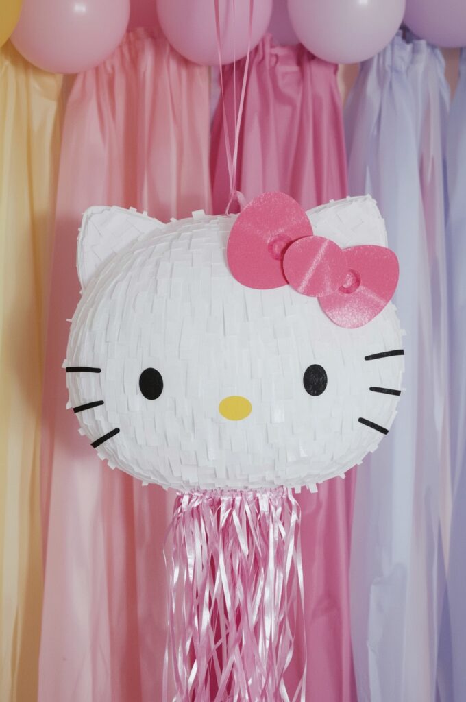 DIY Hello Kitty Pinata