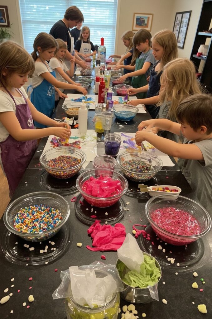 Slime-Making Birthday Lab