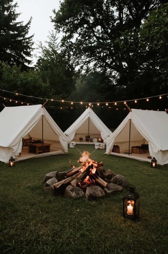 Backyard Camping & Tent Party