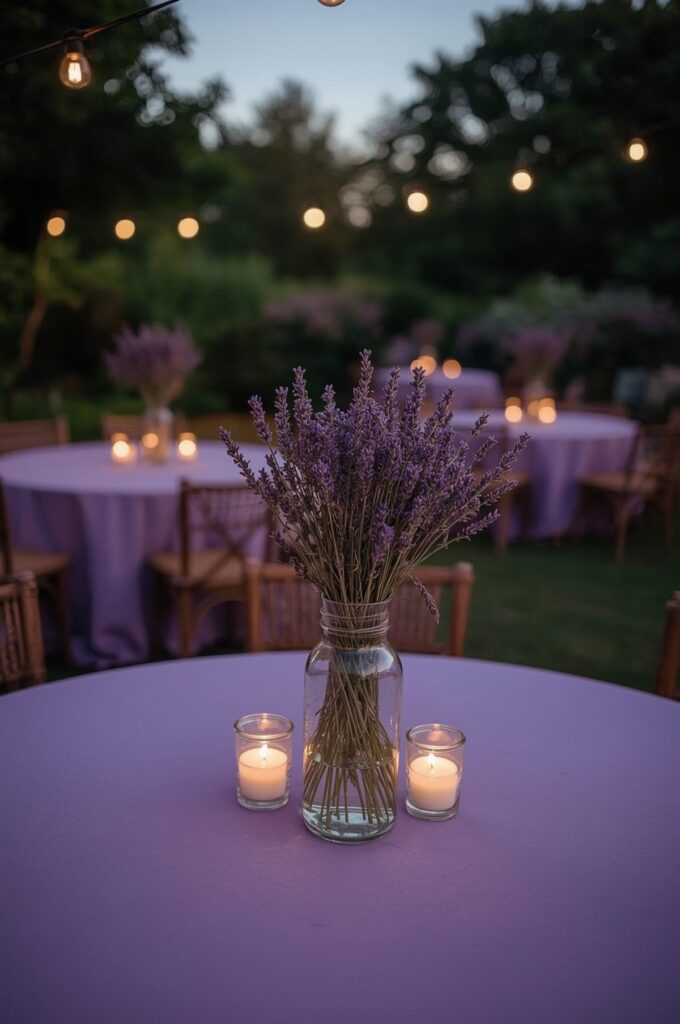 Lavender-Themed Evening
