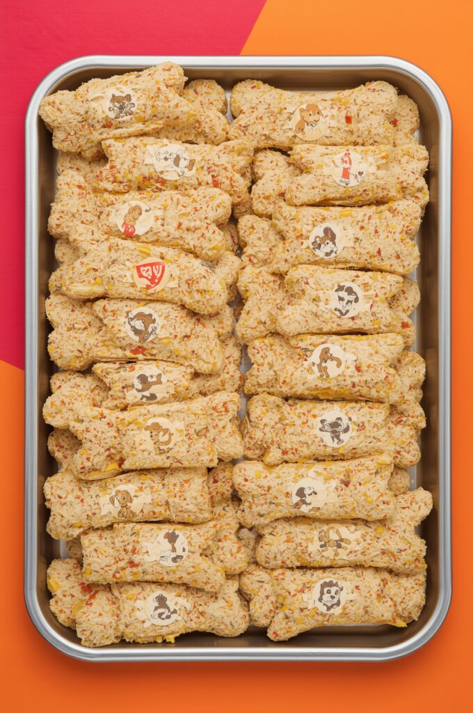 Bone-Shaped Sandwiches