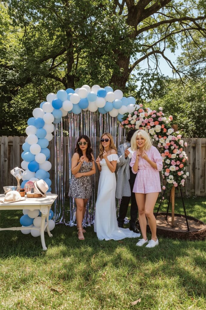 Outdoor Photo Booth with Props
