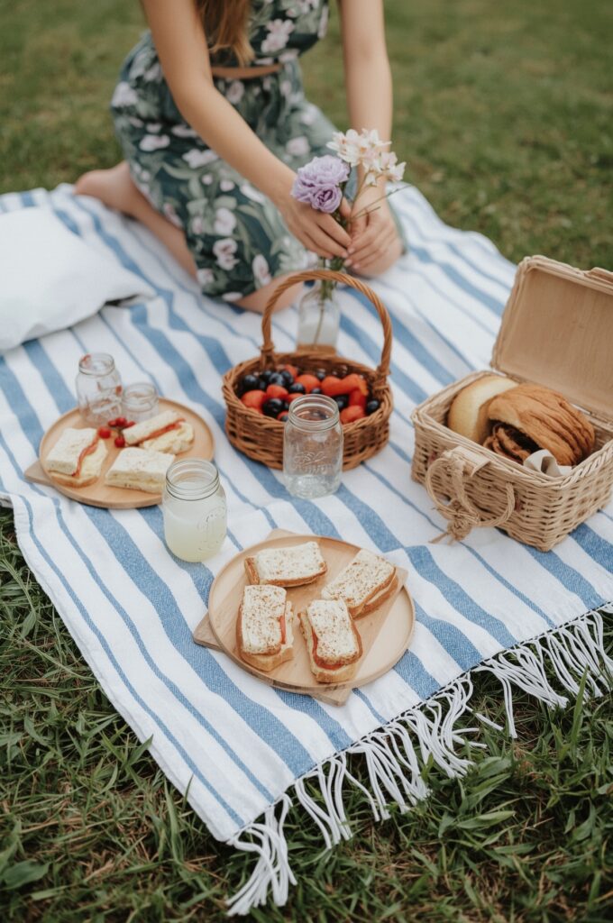 Backyard Picnic with Handmade Treats