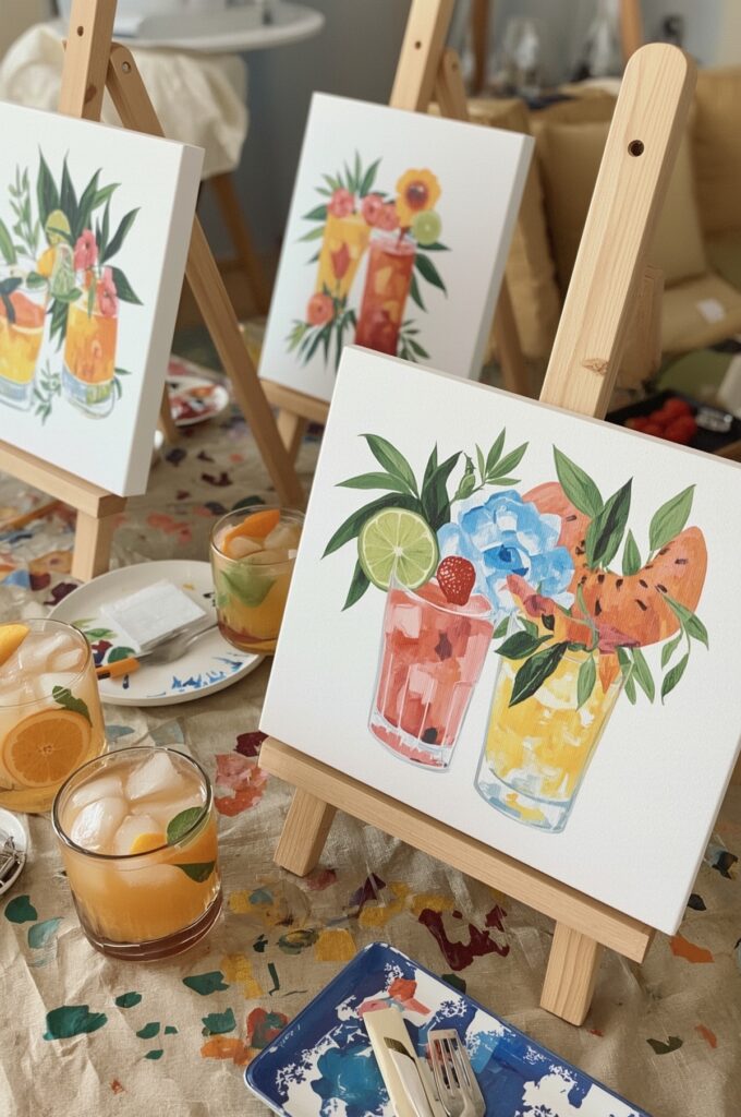 Paint & Sip Mocktail Night