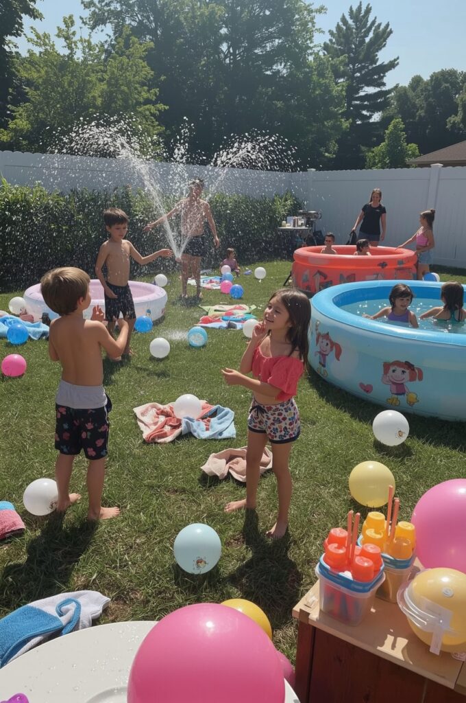 Water Balloon & Splash Games Day