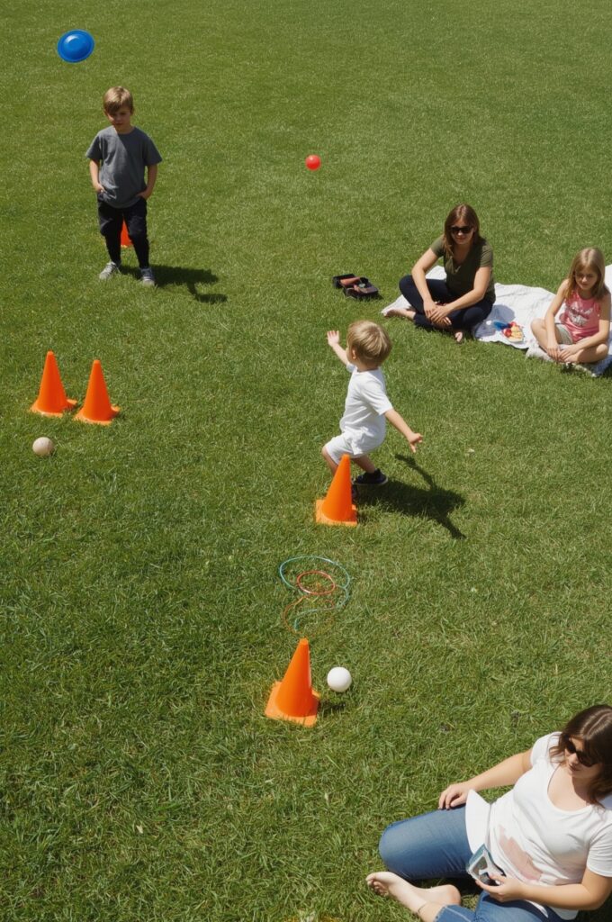 Frisbee and Catch Games