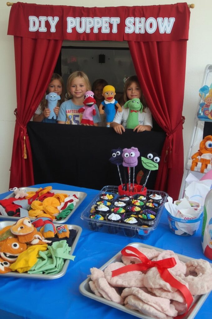 DIY Puppet Show Birthday