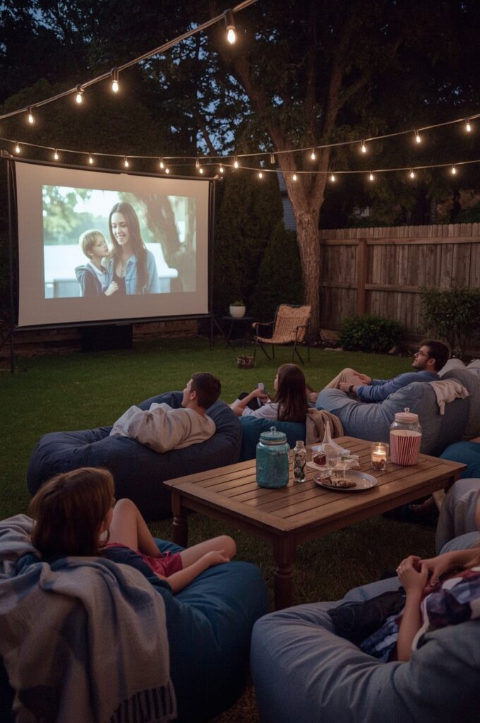 Backyard Movie Night