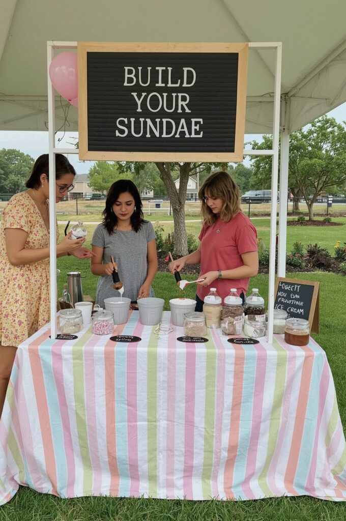 Ice Cream Social Station