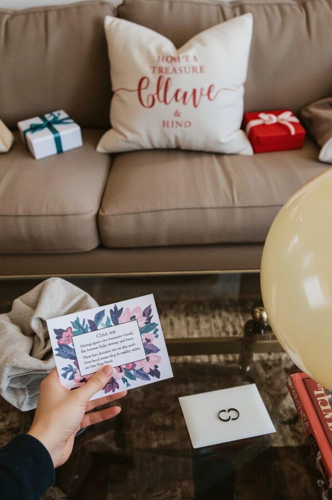 Personalized Gift Treasure Hunt
