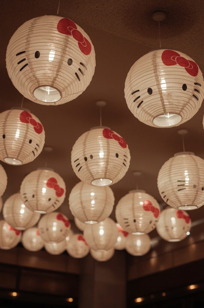 Custom Hello Kitty Paper Lanterns