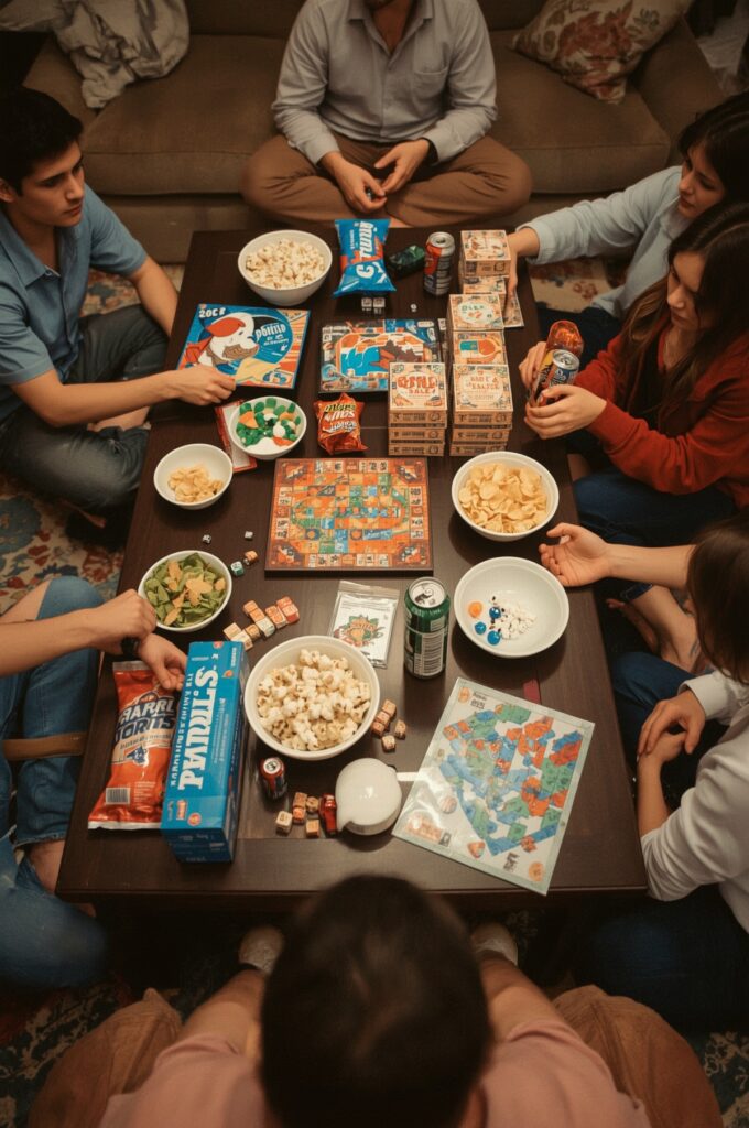 Board Games & Snacks Marathon