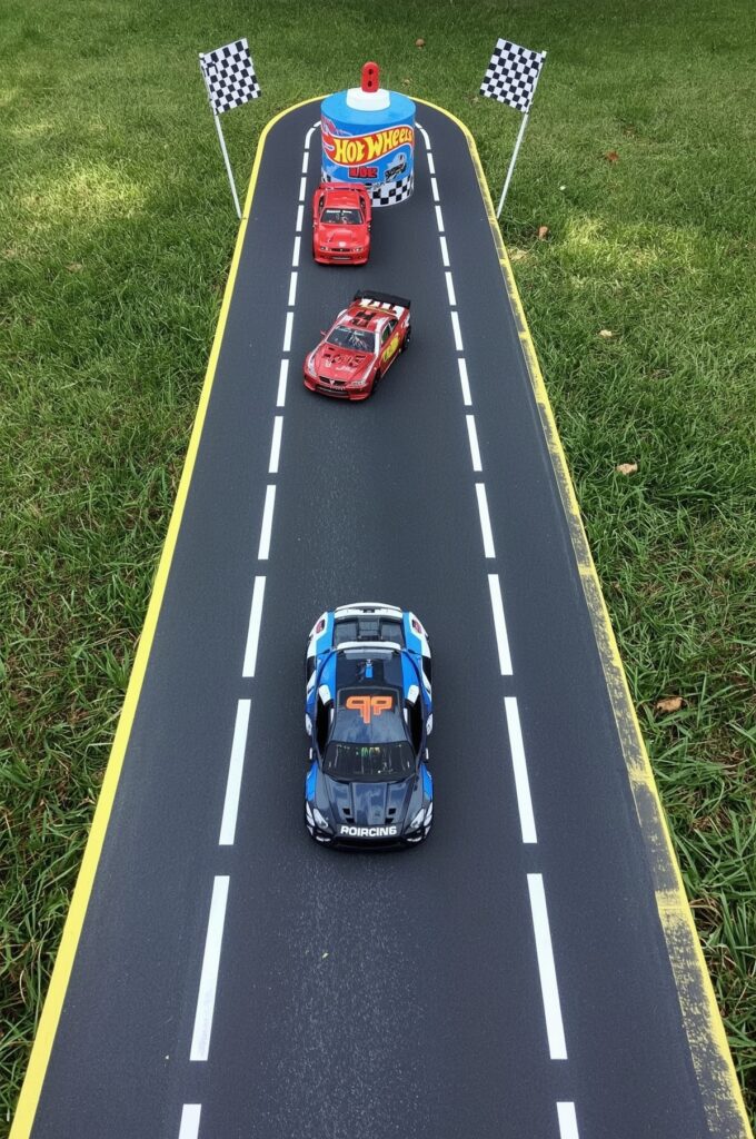 Racing Cars & Hot Wheels Track Party