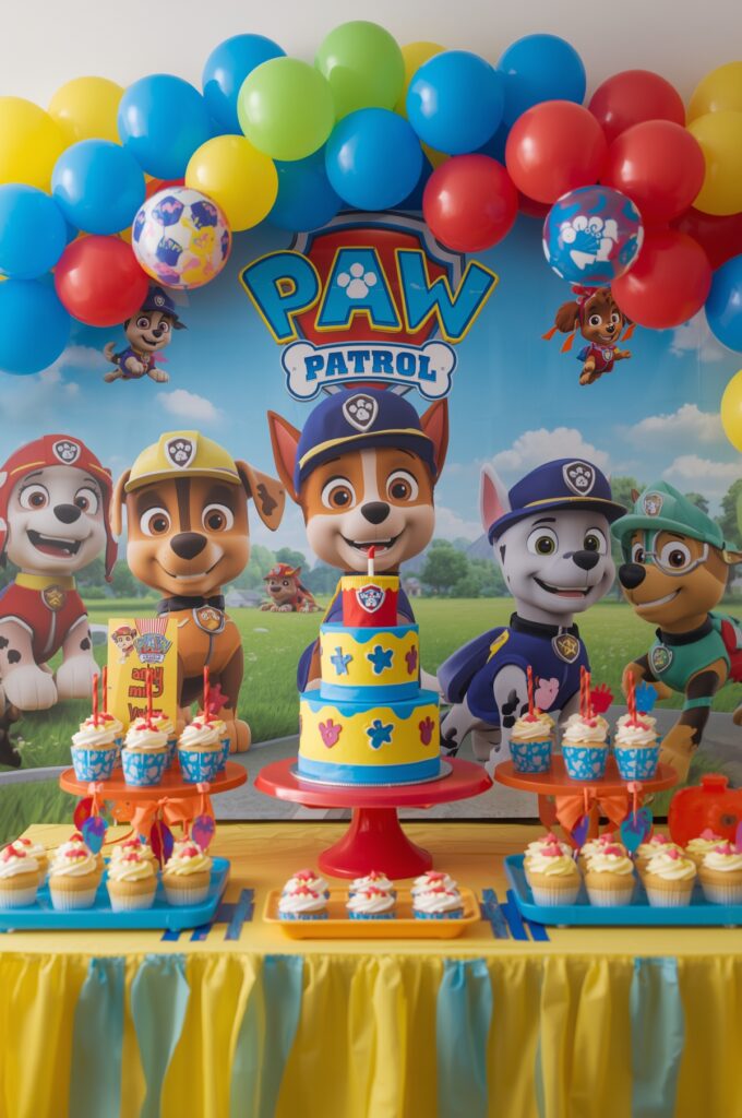 Custom Paw Patrol Party Banner