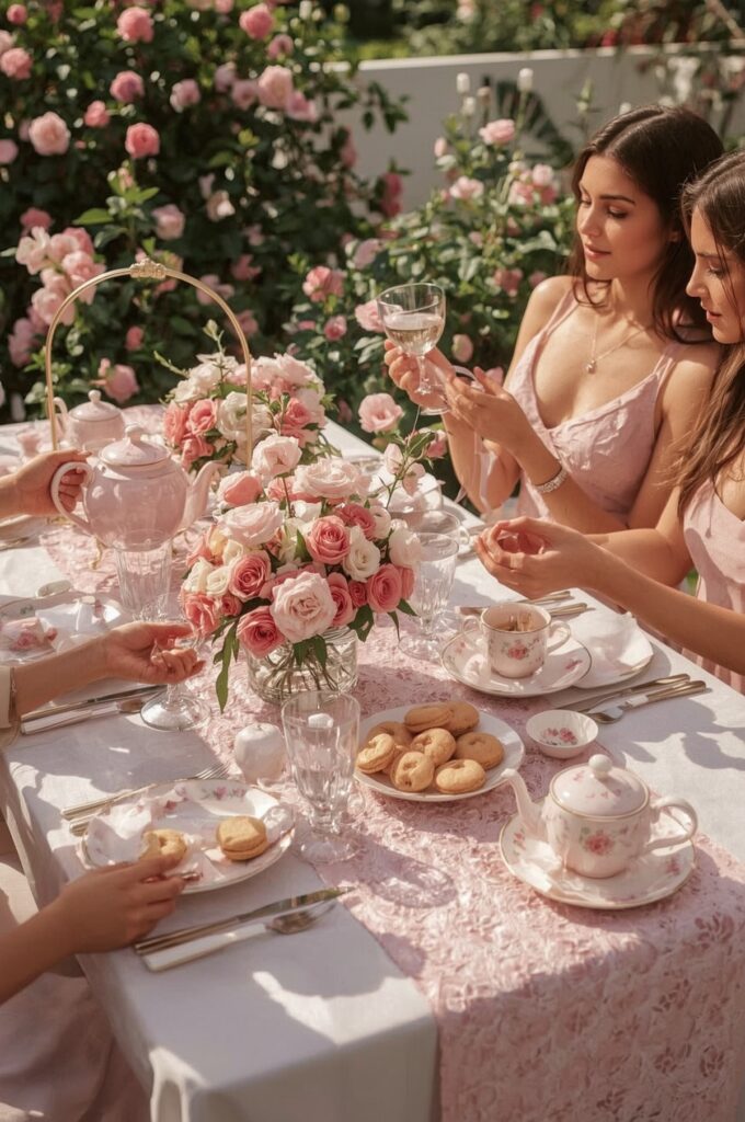 Pastel Pink Garden Tea Party