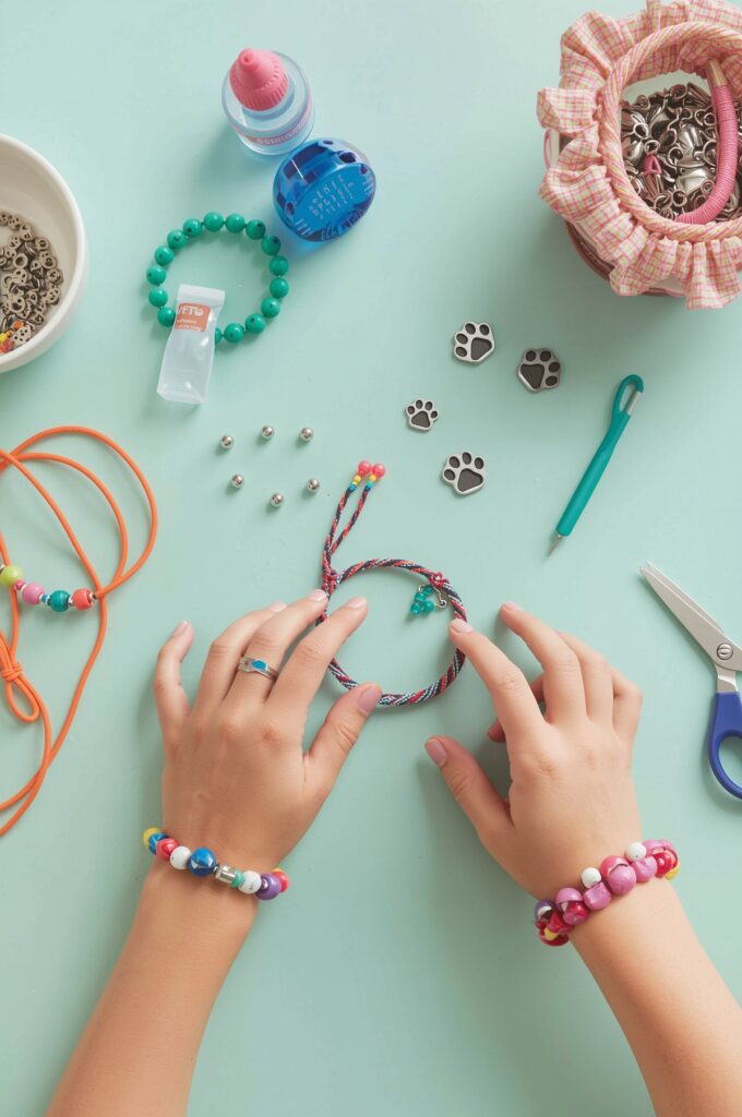 DIY Dog Collar Bracelets Craft