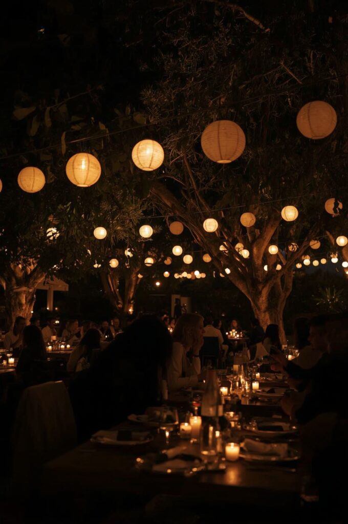 Lantern-Lit Evening Party