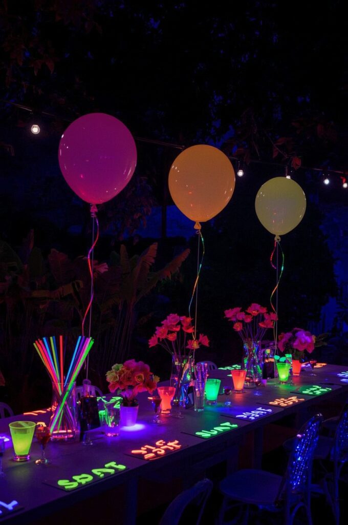 Magical Glow-in-the-Dark Party