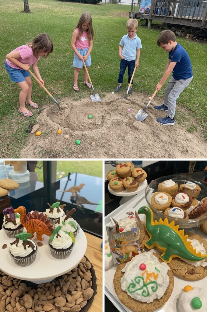 Dinosaur Egg Hunt & Excavation