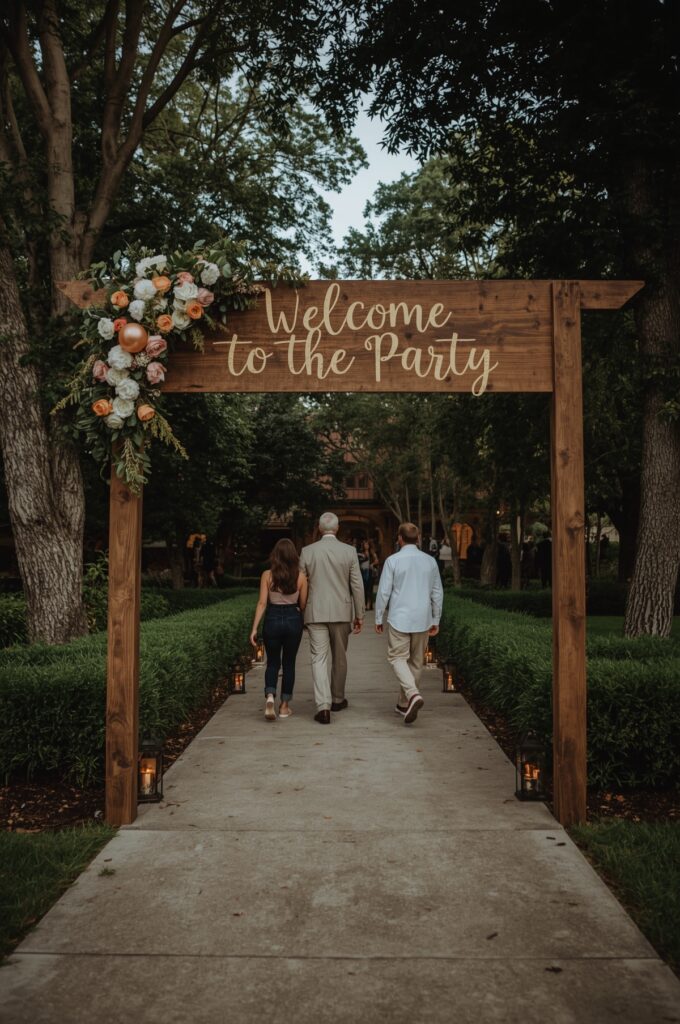 Personalized Welcome Sign