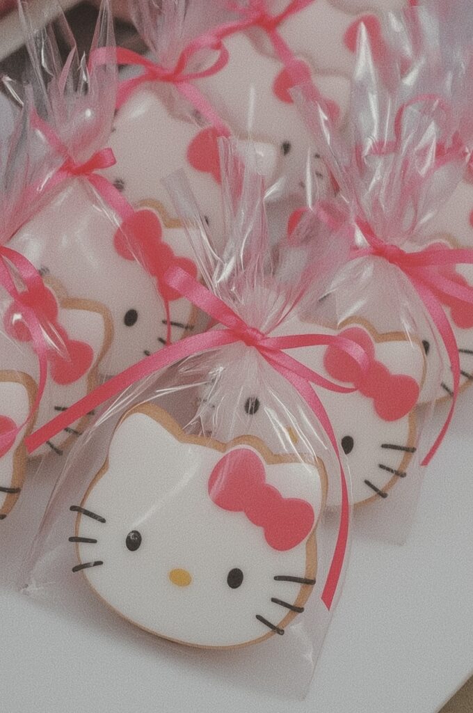 Bow-Themed Party Favors