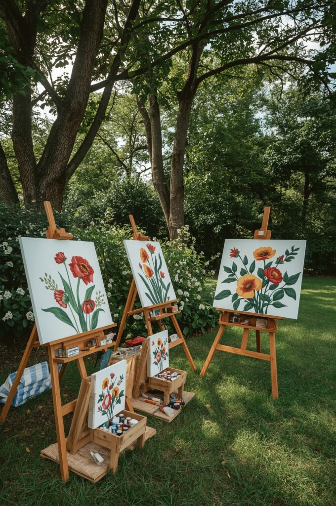 Outdoor Painting & Art Corner