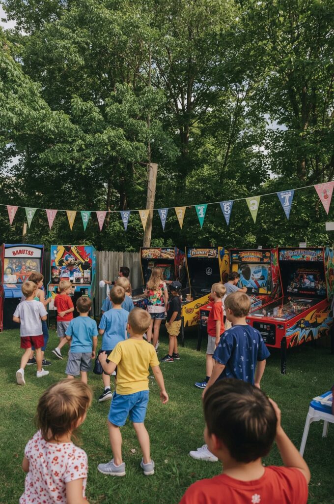 Outdoor Arcade Games