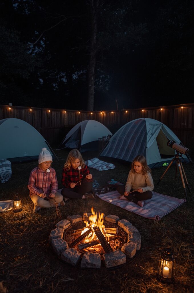Outdoor Camping & S’mores Night