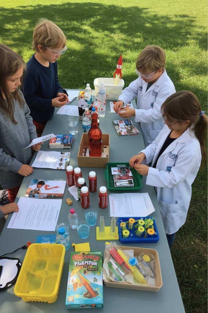 Outdoor Science Experiment Station