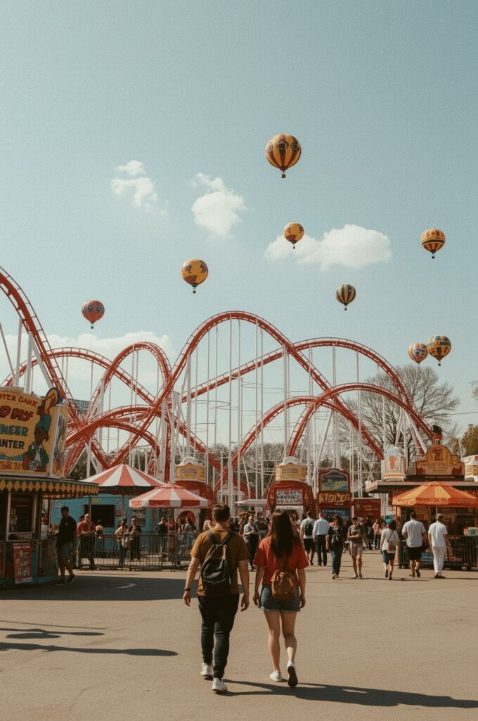 Amusement Park Adventure Day
