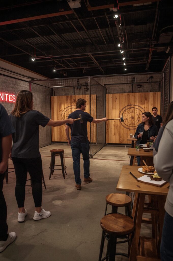 Axe Throwing Party