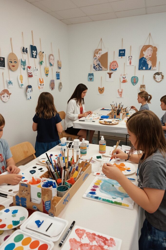 DIY Art & Craft Studio Party