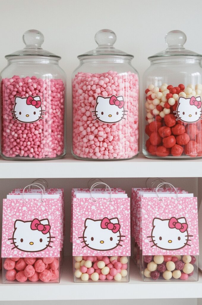 Character-Themed Candy Buffet