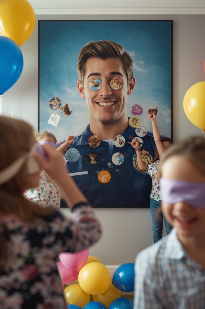 “Pin the Badge on Chase” Game
