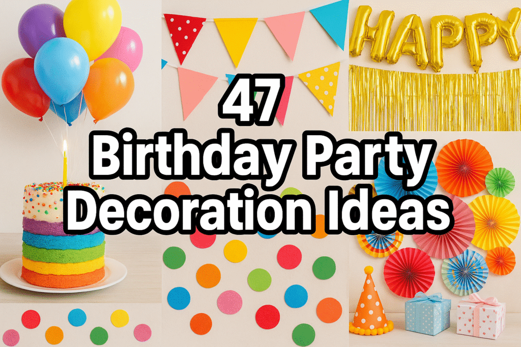 Birthday Party Decoration Ideas