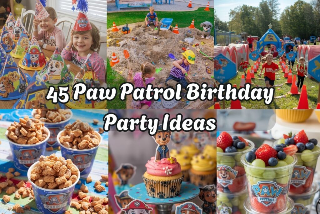 Paw Patrol Birthday Party Ideas