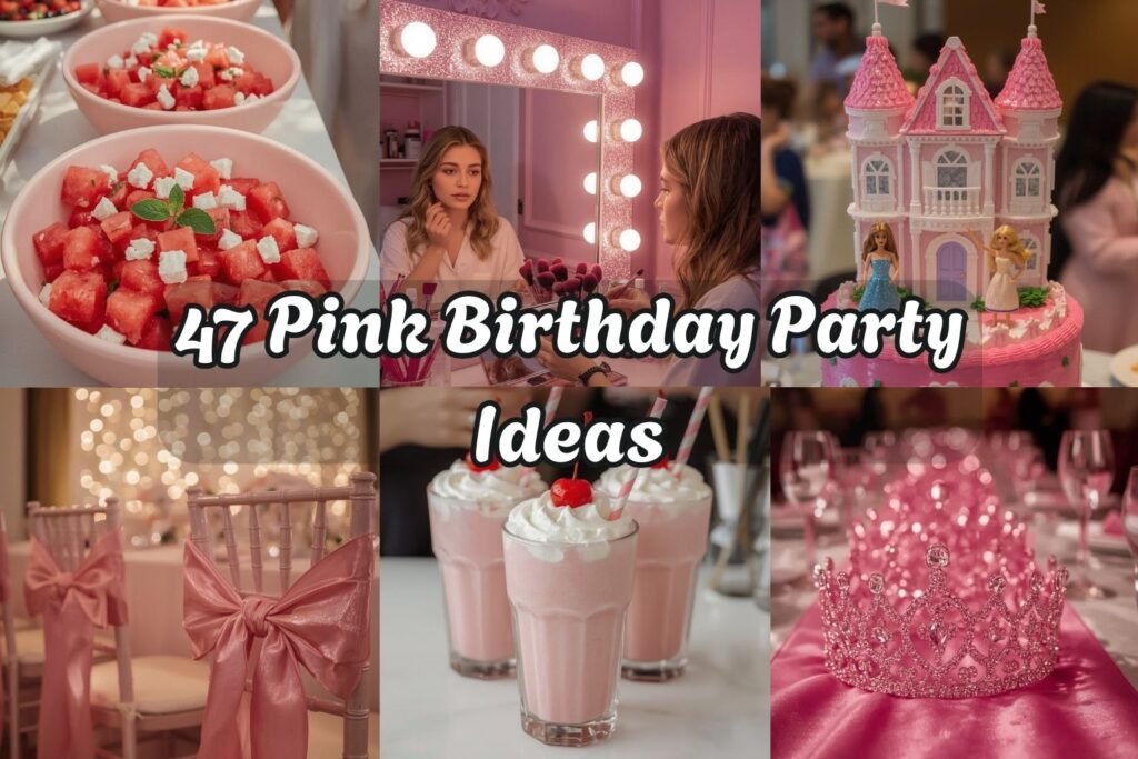 Pink Birthday Party Ideas