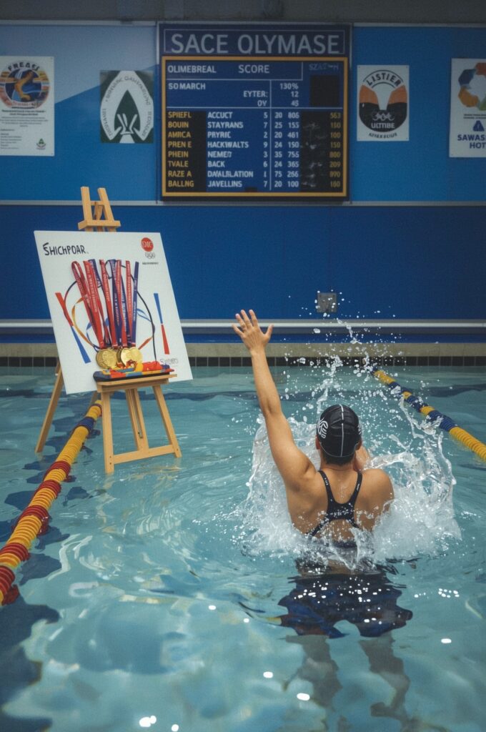 Sports Olympics by the Pool